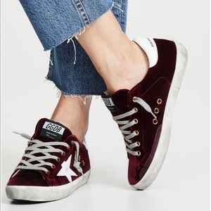 Golden Goose Velvet Superstar Sneaker